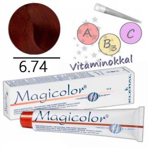 6.74 Magicolor hajfesték A, B3 és C vitaminokkal (Szakmai árakért regisztrálj és add meg adószámodat!)