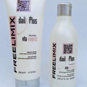 Daily Plus- Kémiailag kezelt haj ápolására kiemelten alkalmas! 200 ml sampon