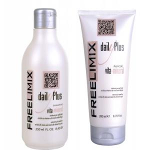 Hajmaszk- Freelimix Vita-Mineral 1000 ml Kiemelten  alkalmas kémiailag kezelt haj ápolására