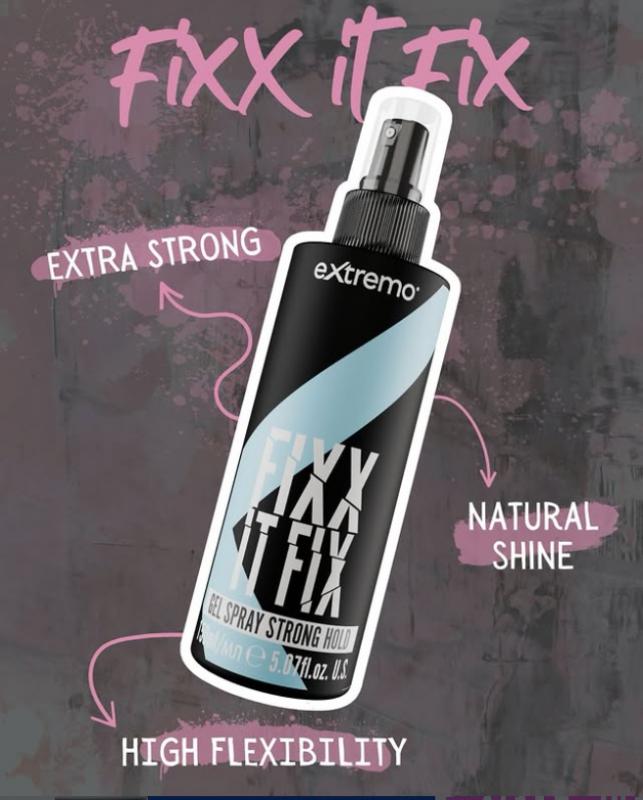 EXTREMO Fixx It Fix Gel Spray Strong Hold