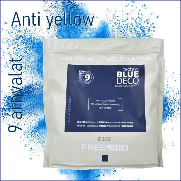 Freelimix 9 árnyalatos,Anti-Yellow szőkítő por 500 gr
