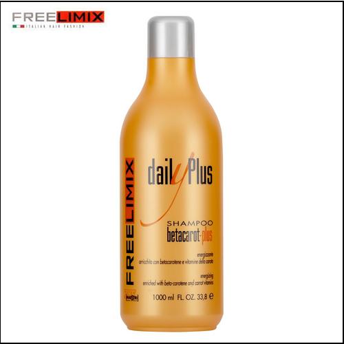 Freelimix Betacarot-Plus sampon 1000 ml Növeli a haj védekező képességét