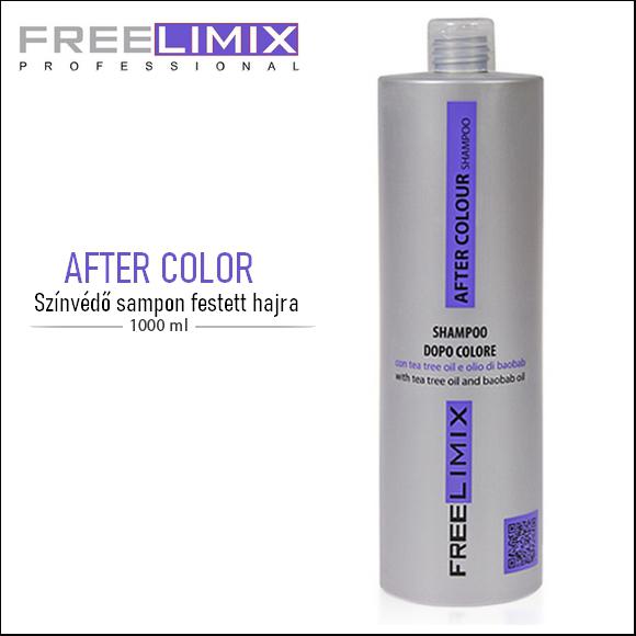 Freelimix sampon színvédő hatással 1000 ml After Color-Ápoló hatással!