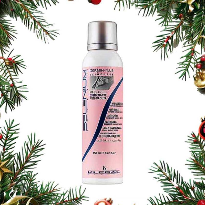 Hajgyógyászat Hajhullásra-Oxygen terápia Dermin Plus Oxi Mousse hajhullás elleni hab 150 ml