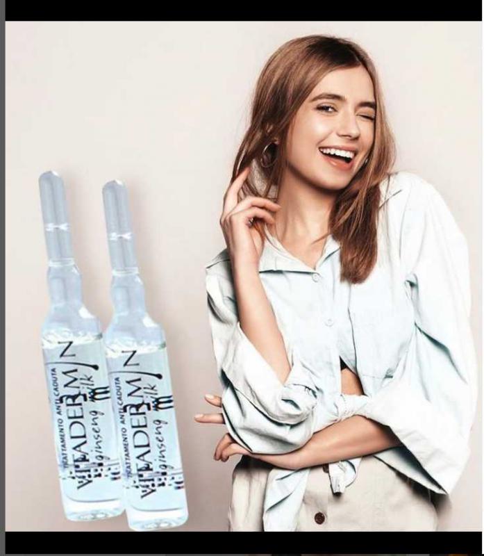 Hajgyógyászat VITADERMIN - Hajhullás elleni, Hajerősítő ampullák 14X8 ml