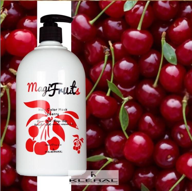 Hajszínező maszk cseresznye kivonattal - Magifruits- 1000 ml!