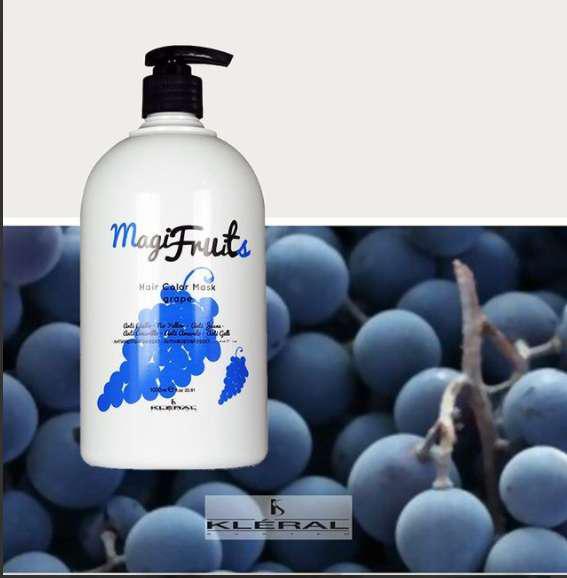 Hajszínező  maszk-  szőlő kivonattal - hamvasító hatással 1000 ml!