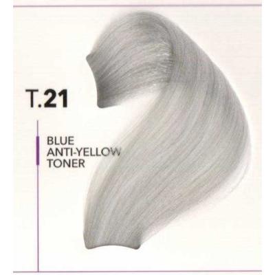 Ice Toner T.21 Ash Anti-yellow Toner 100 ml Mix 1:2