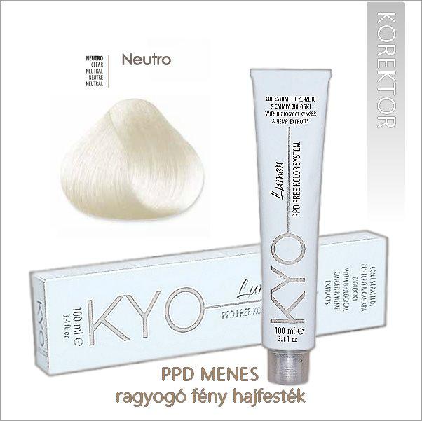 Kyo Lumen fényhajfesték Neutro 100 ml 1+2  (Szakmai árakért regisztrálj adószámoddal!)