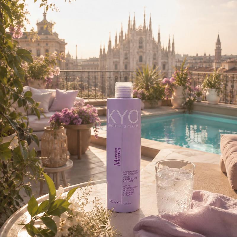 KYO nehezen kezelhető hajra- Sampon (Smooth system) 1000 ml - SLS/SLES ÉS PARABÉN MENTES