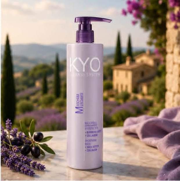 KYO nehezen kezelhető hajra- Smooth Maszk SLS/SLES ÉS PARABÉN MENTES 500 ml