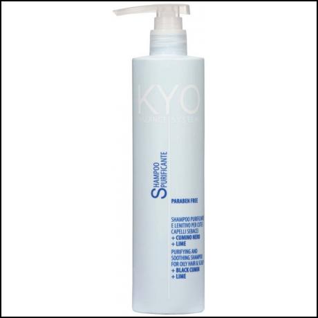 Kyo sampon mély tisztításra és fejbőr nyugtató hatásra 500 ml - PARABÉN MENTES