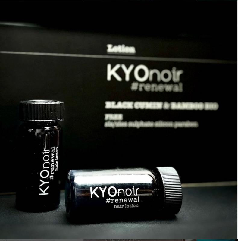 KYONOIR Ampullák-szuper koncentrátum hatóanyaggal SLS/SLES/SZILIKON/SZULFÁT/PARABÉN MENTES