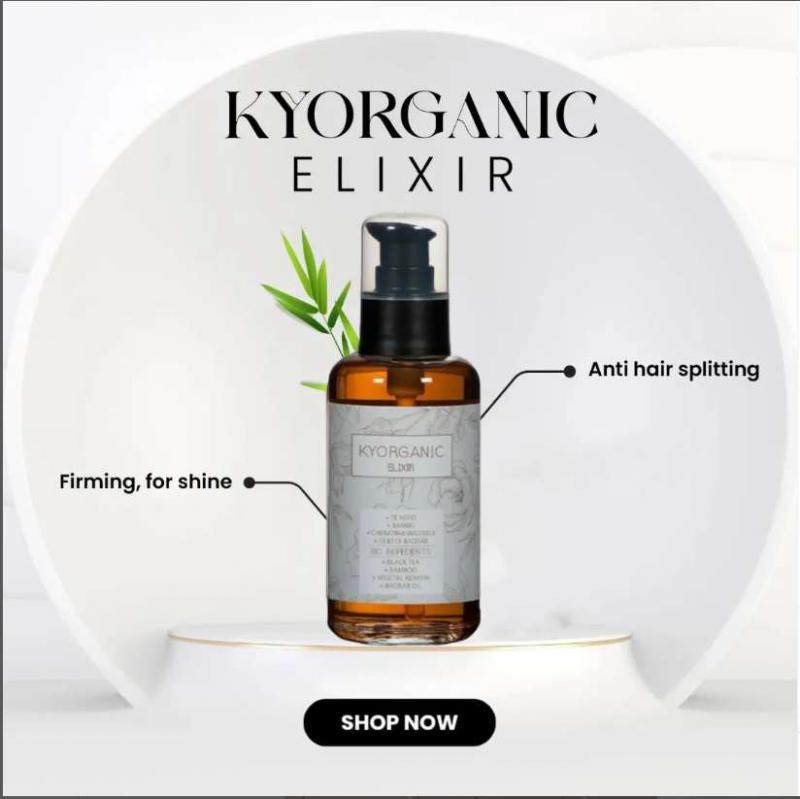 KYORGANIC ELIXIR- 100 ML- ORGANIKUS HAJÁPOLÁS