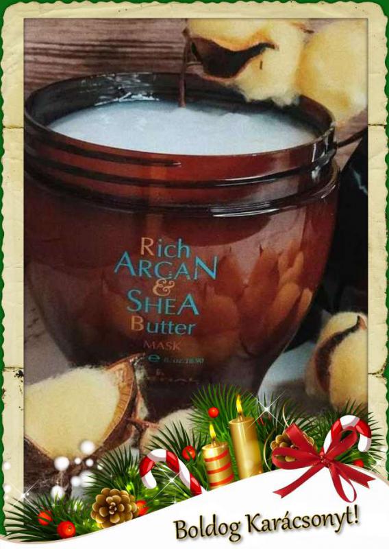 Luxus Hajápolás-Ultra hidratáló- Shea hajmaszk 500 ml