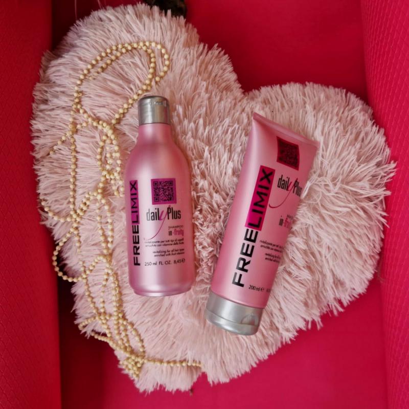 Revitalizáló hatással! Hajmaszk- Freelimix In-Fruity 1000 ml, 200 ml Megóv a szmogtól és a napfény káros hatásaitól.