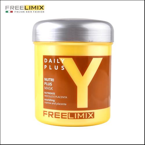 Táplálja és mélyen regenerálja a száraz és sérült hajat. Hajmaszk- Freelimix Nutri-Plus 1000 ml