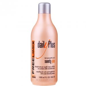 1.Daily Plus- Lázadó és nehezen kezelhető haj ápolására! 1000 ml