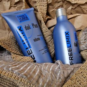 Daily Plus Volume-Plus 200 ml sampon + 200 ml maszk Helyreállítja az egyensúlyt és javítja a sérült területeket.