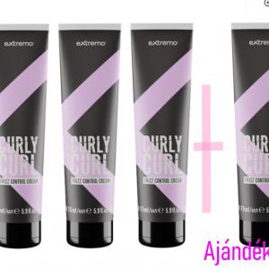 EXTREMO-Curly -Frizz and Control Cream 3+ 1 AJÁNDÉK !