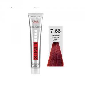 Freelimix hajfesték 7.66 Intenzív világos vörös szőke 100 ml 1+1.5  (Szakmai árakért regisztrálj és add meg adószámodat!)