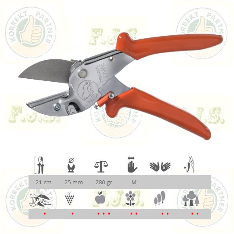 1.107 rávágós metszőolló 21cm