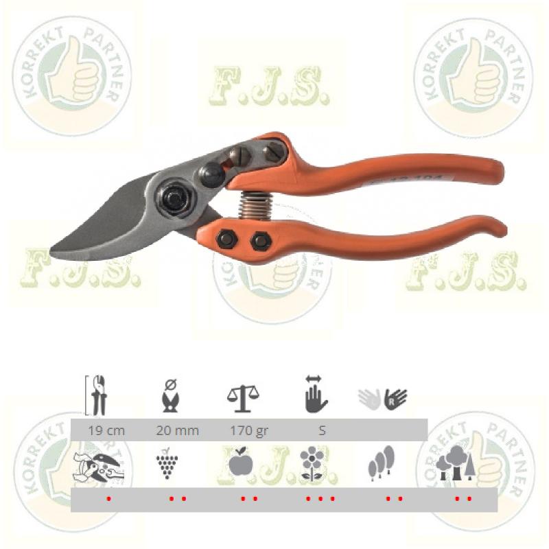 12.104 mellévágós metszőolló 19cm