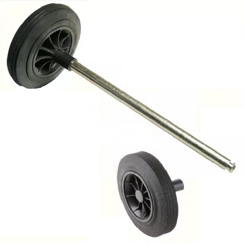 2db Kukakerék + 1db 120l horganyzott tengely háztartási szemetes