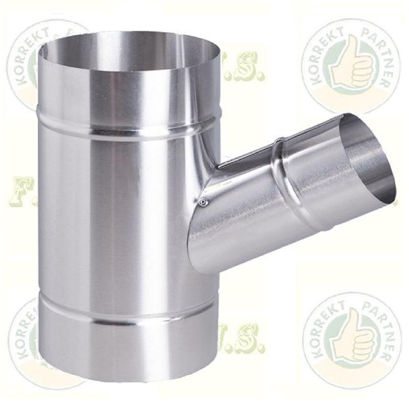 alumínium ág-idom Ø110/ 76 mm Szinterezett fehér