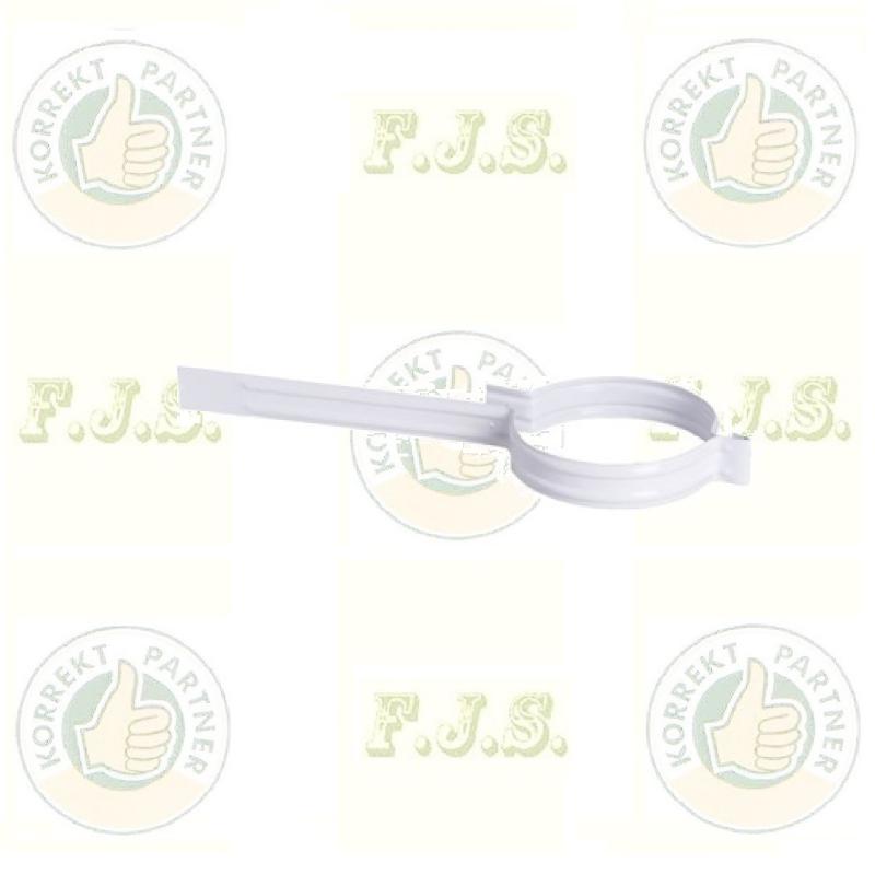 alumínium csőbilincs Ø105 mm szinterezett fehér