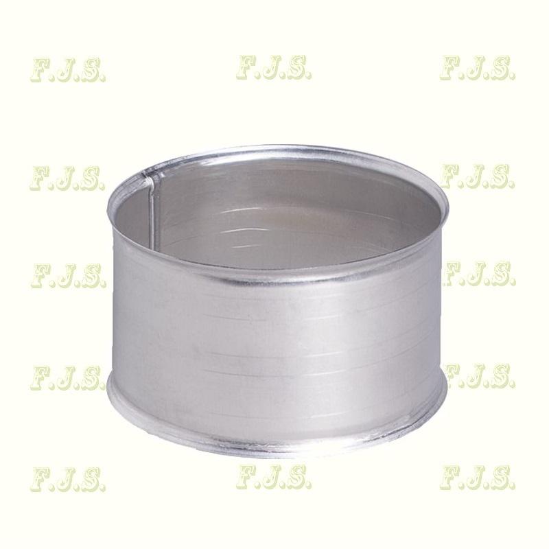 alumínium falhüvely Ø120 mm natúr Füstcső