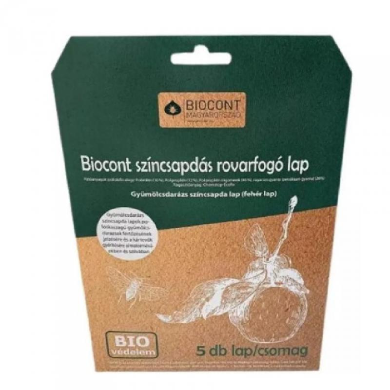 Biocont kék rovarfogó lap tripsz A5 5db