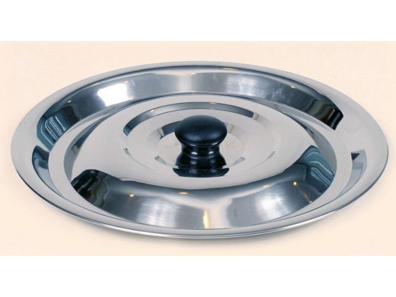 bográcsfedő 22l. Rozsdamentes, gulyásbográcsra, gulyás bográcsra Indiai termék