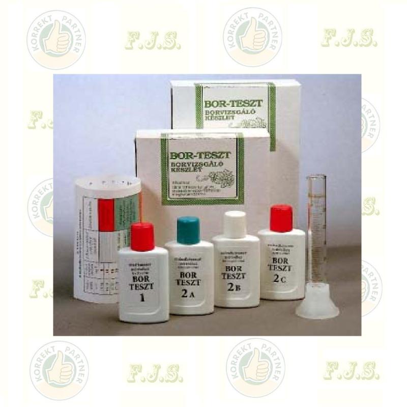 Bor-teszt készlet,100 ml-es teszt anyagokkal