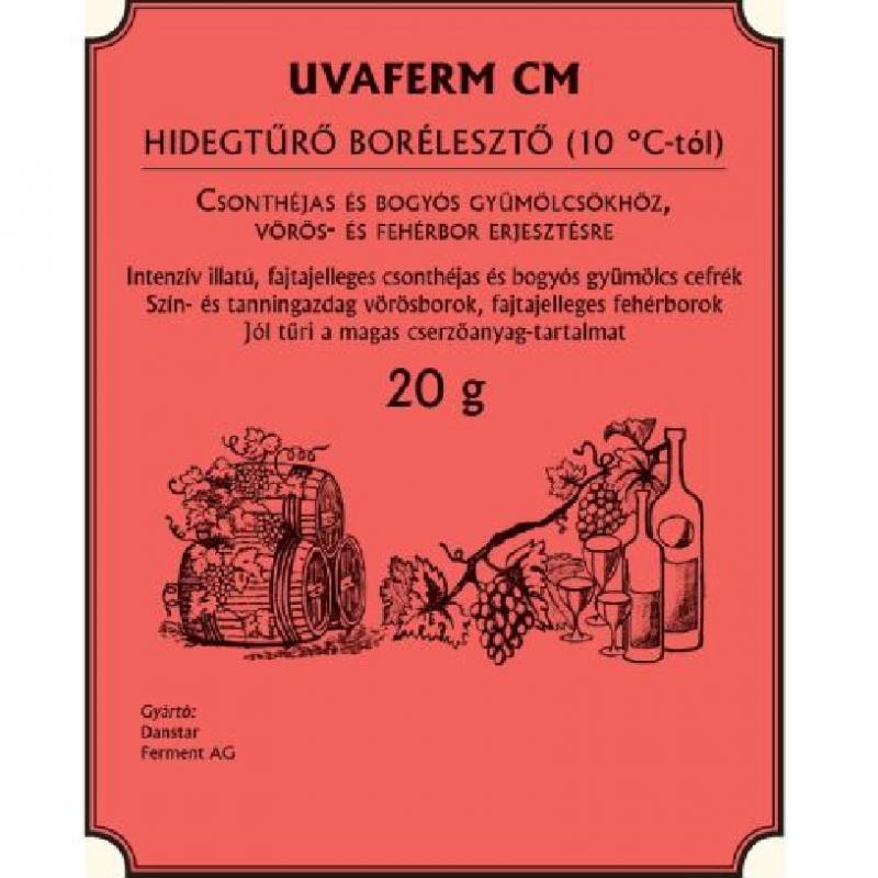 Borélesztő UVAFERM CM 20g