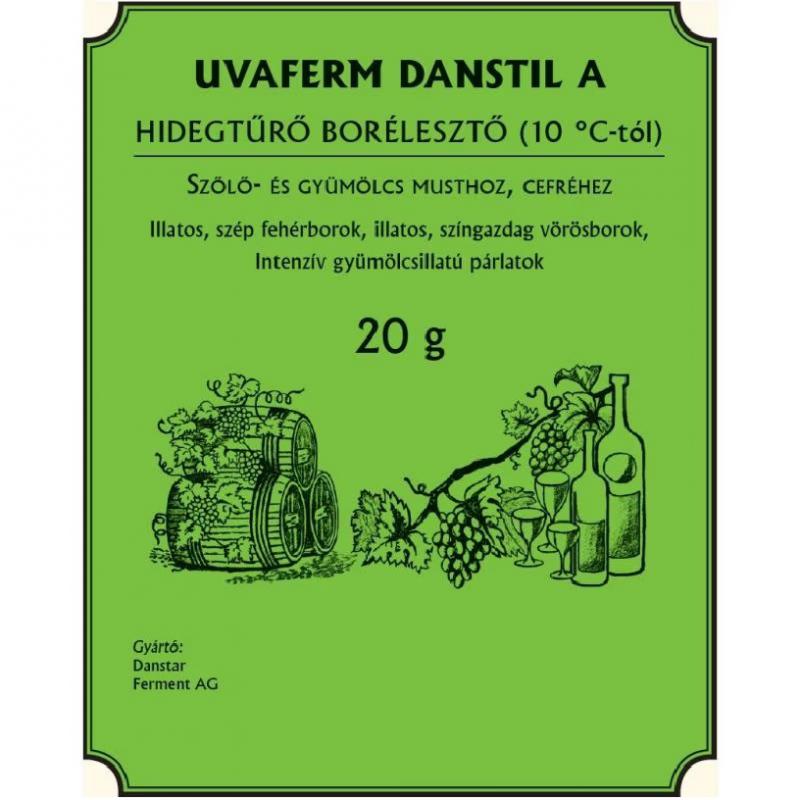 Borélesztő UVAFERM DANSTIL A 20g