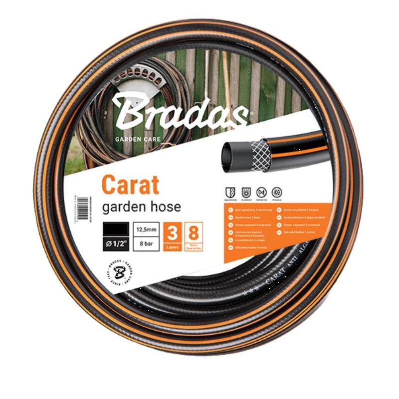 Bradas CARAT kerti locsolótömlő 1/2" - 20m