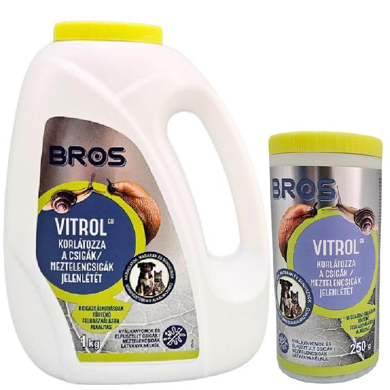 Bros Vitrol GB csigaölő granulátum 1kg