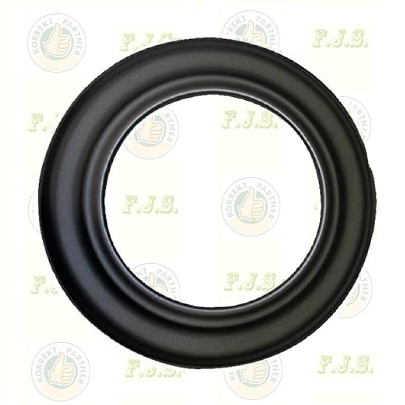 Csőrózsa Ø180 mm Vastag falú 1 mm fekete BERTRAMS Füstcső