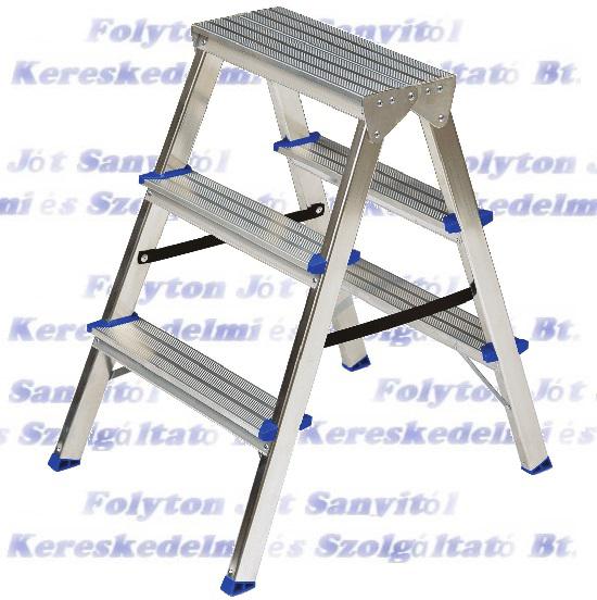 Elkop Két oldalt járható alu létra 2x4 fok