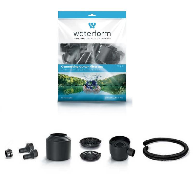 Esővíz szűrő szett ereszcsatornához 8db-os