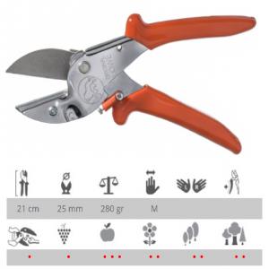 1.107 rávágós metszőolló 21cm