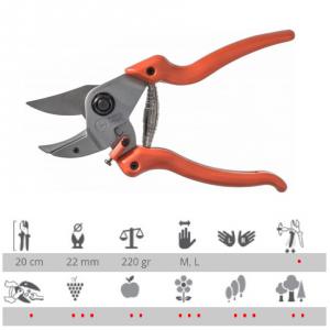 7104 rávágós metszőolló 20cm