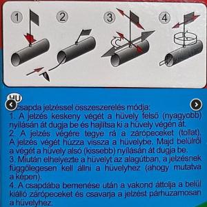 Bros vakondcsapda fogásjelzővel, B040 Állatcsapda