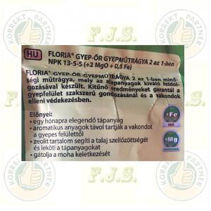 Floria Gyep-őr gyepműtrágya 2 az 1-ben - vakondriasztó hatással 2,5 kg
