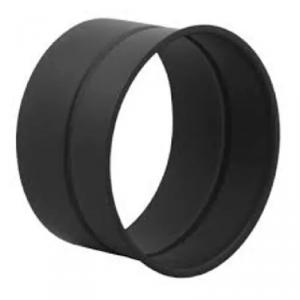 füstcső Duplafalú hüvely Ø120mm, Fekete falhüvely