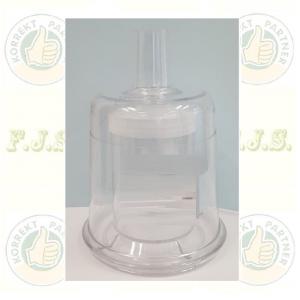 Kotyogó műanyag 14 cm, 120-as (Gumidugó furatos 33/46 mm-hez)