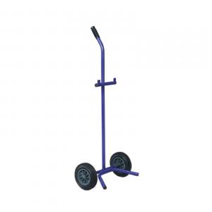 Kuka 110l fém Kukaszállító kocsi horganyzott kukához