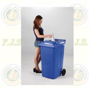 Kuka 240l kék papír hulladékgyűjtő kerekes háztartási szemetes CE Szelektív