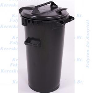 Kuka 50l fekete kerek háztartási szemetes CE